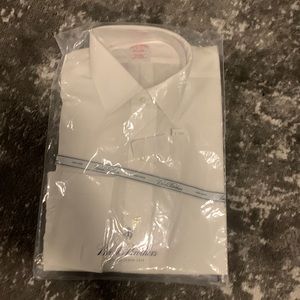 Traditional Extra-Relaxed-Fit Dress Shirt, Non-Iron Spread Collar French Cuff